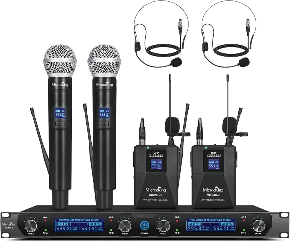Wireless Microphone Set